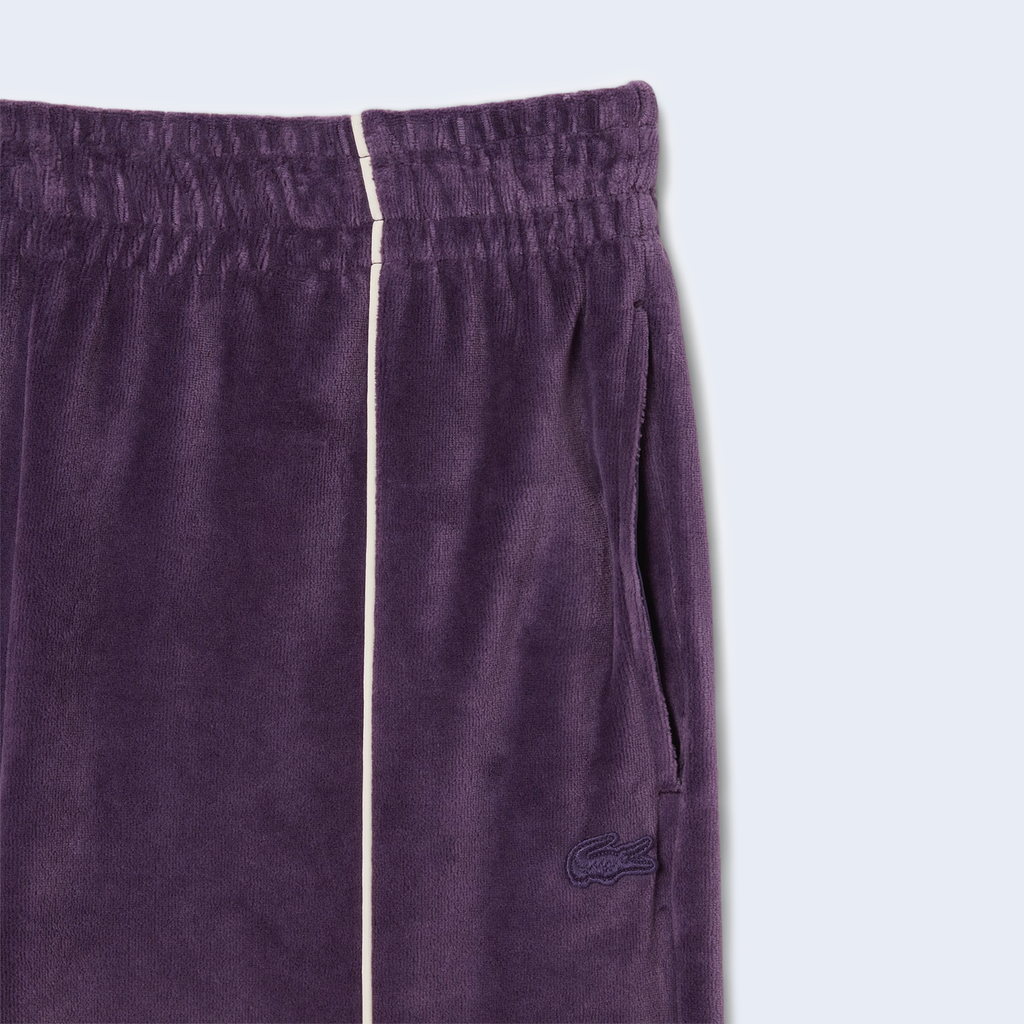 Sweatpants Smooth Velvet Purple