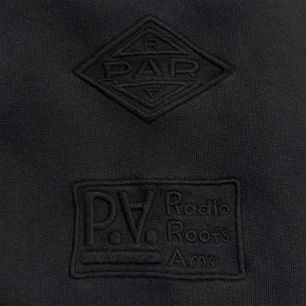 Media Training Quarter Zip Pullover Black