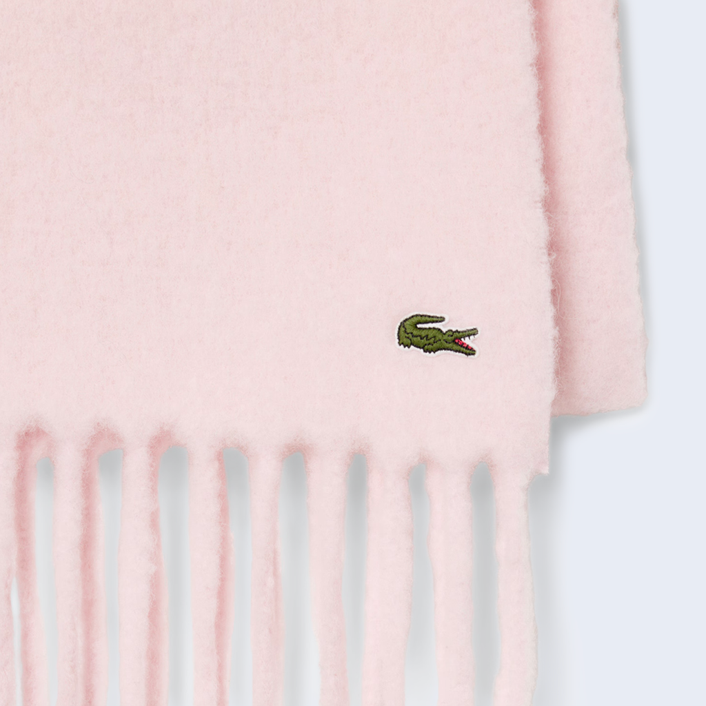 Alpaca Blend Fringed Scarf