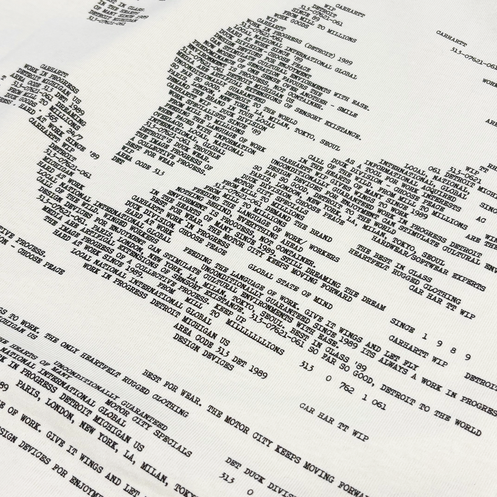 S/S Punched T-Shirt Wax