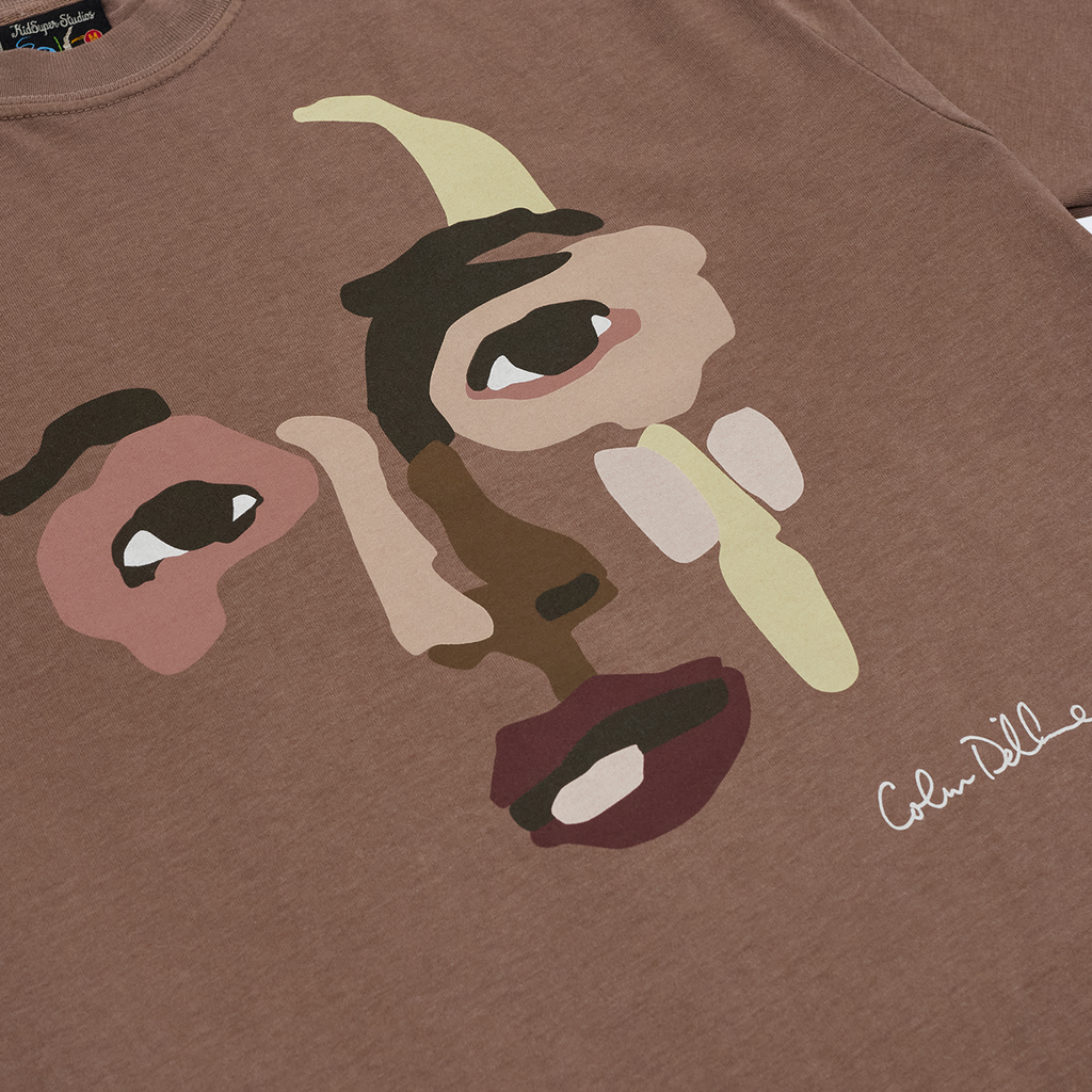 Shaped Face Tee Espresso