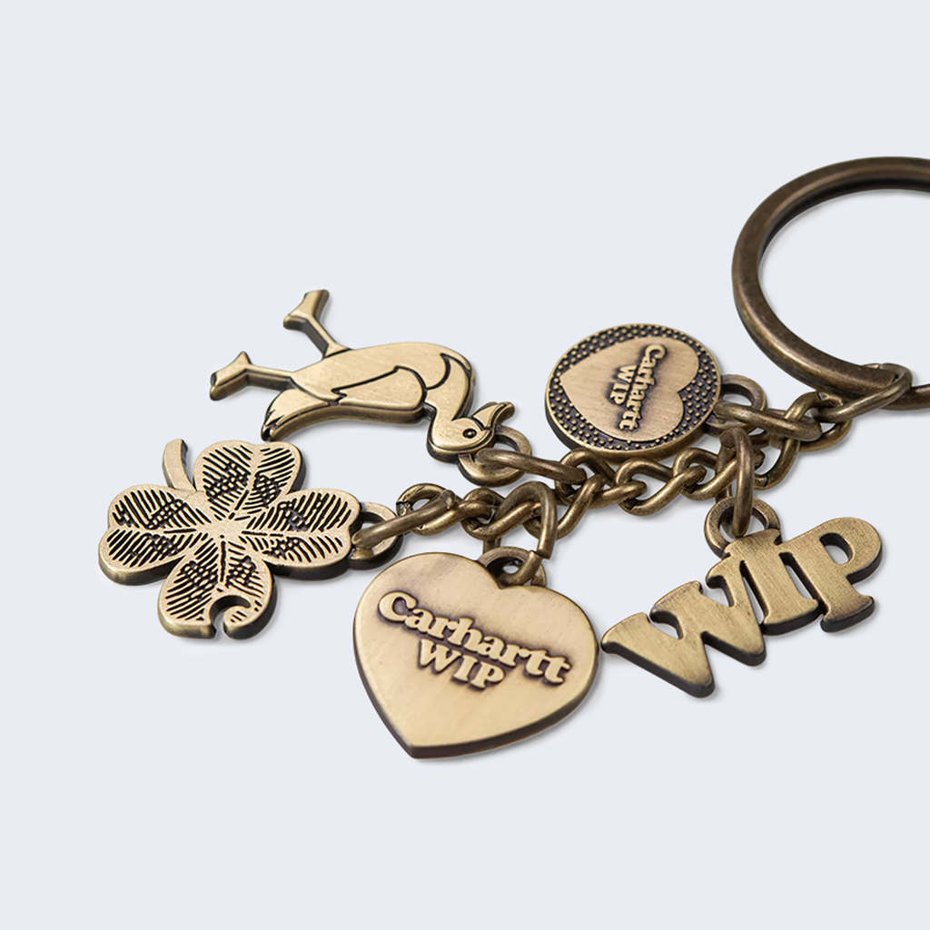 Charms Keychain Gold