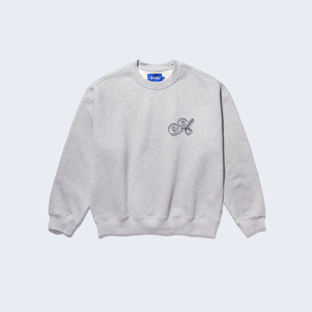 Script Crew Neck Heather Grey