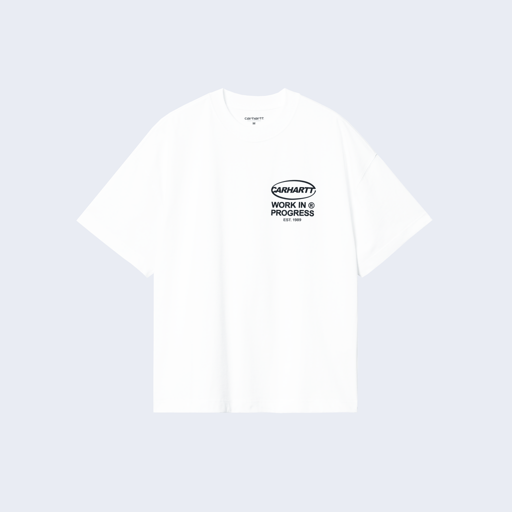 S/S Body Of Work T-Shirt White / Black