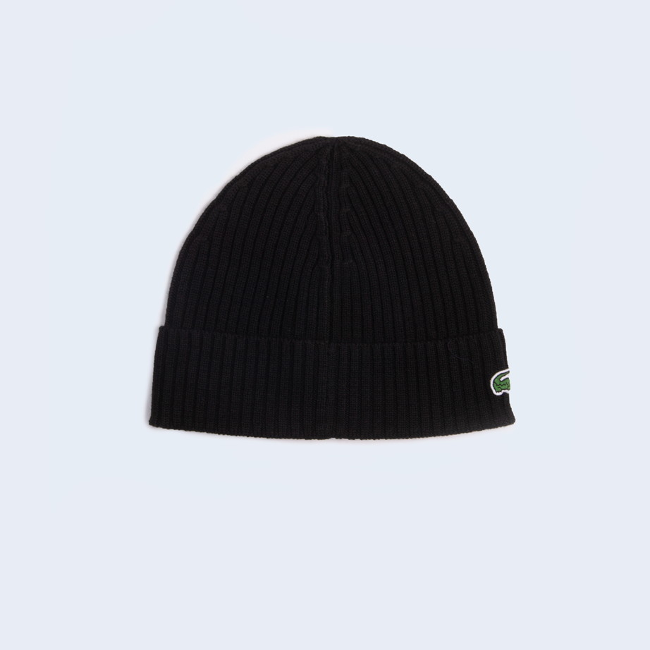 Ribbed Wool Beanie