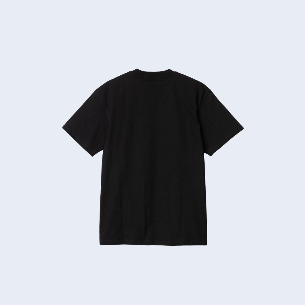 S/S American Script T-Shirt Black