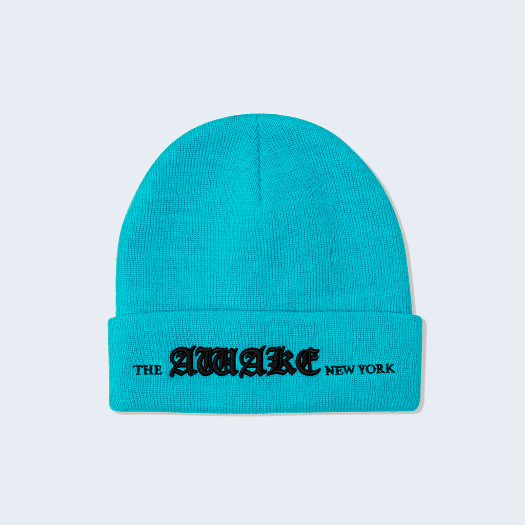 Old English Logo Beanie Teal