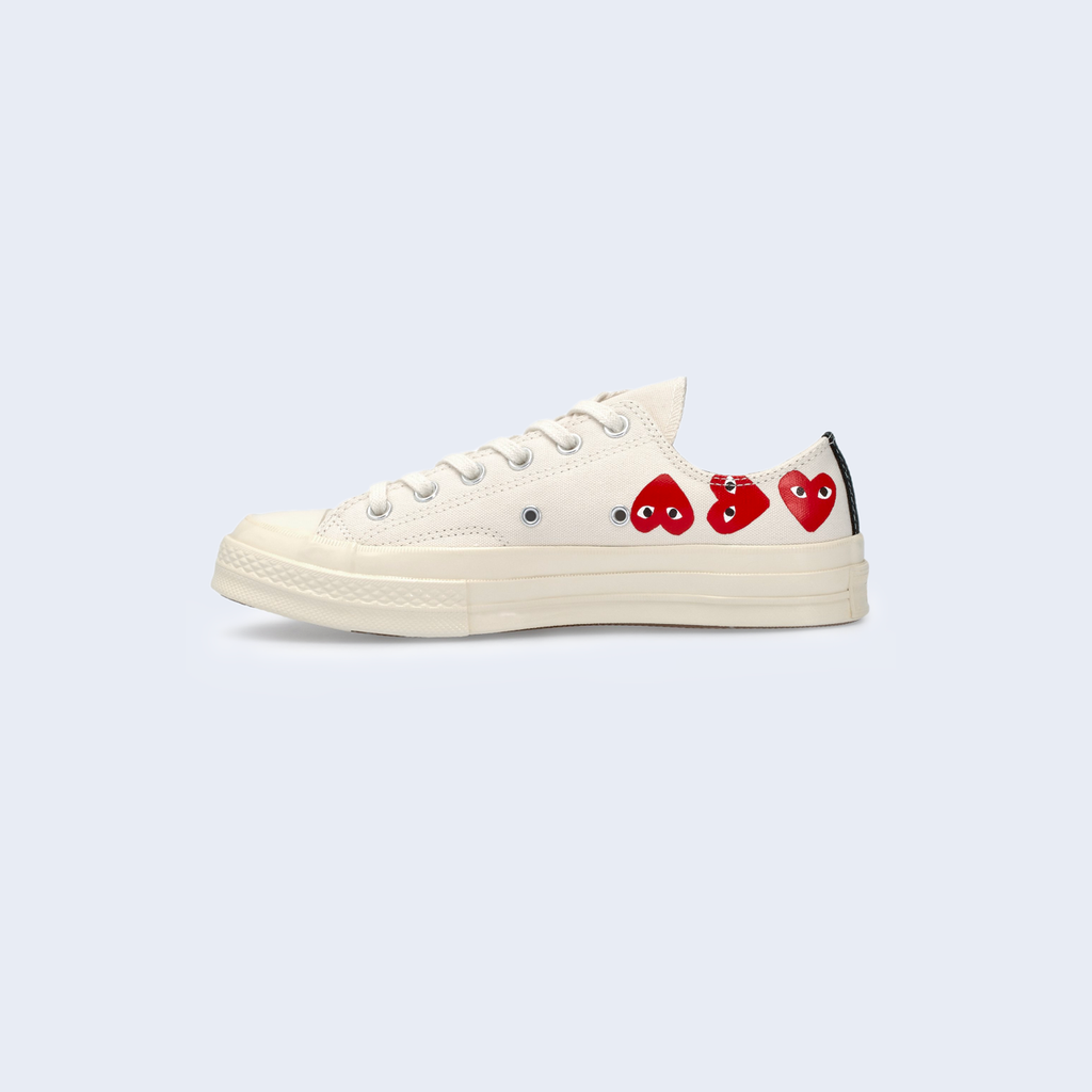 CT70 Low Multi Heart Off White