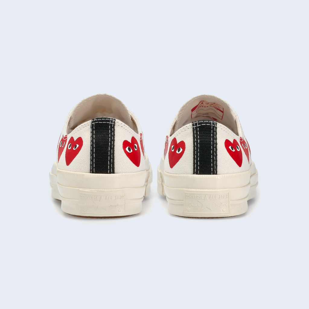 CT70 Low Multi Heart Off White