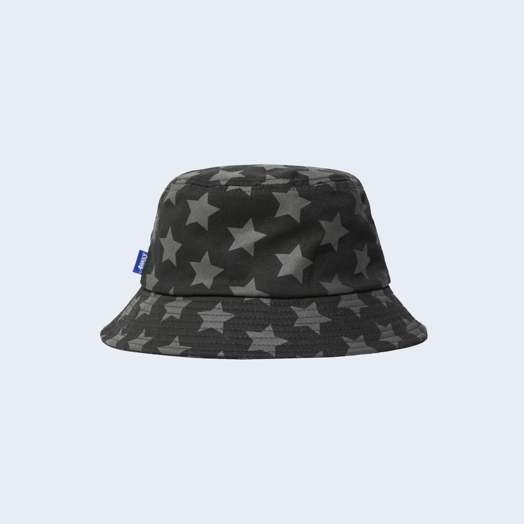 Star Bucket Hat Black