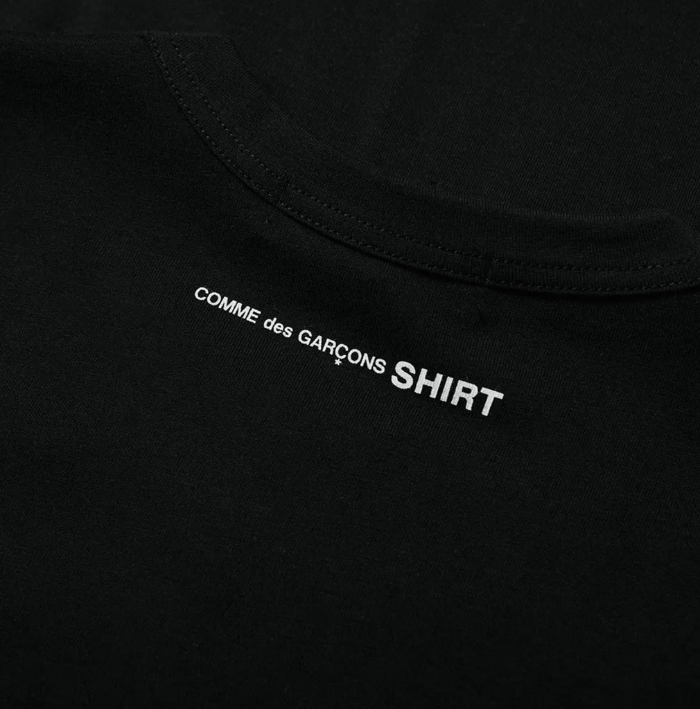 Classic Back Logo LS Black