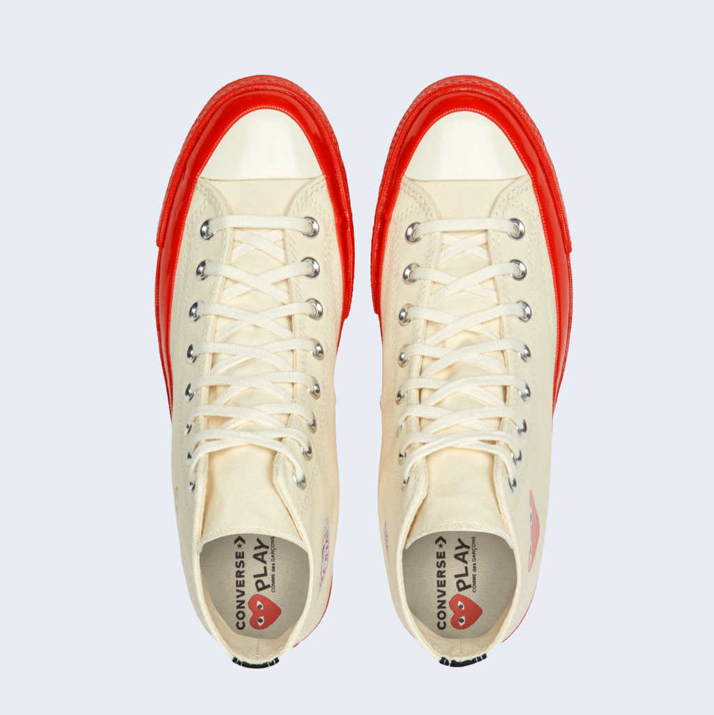 CT70 Hi Red Sole Beige