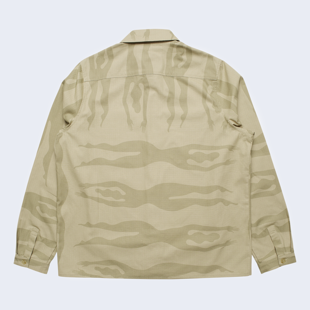 Under Polluted Water Shirt Khaki
