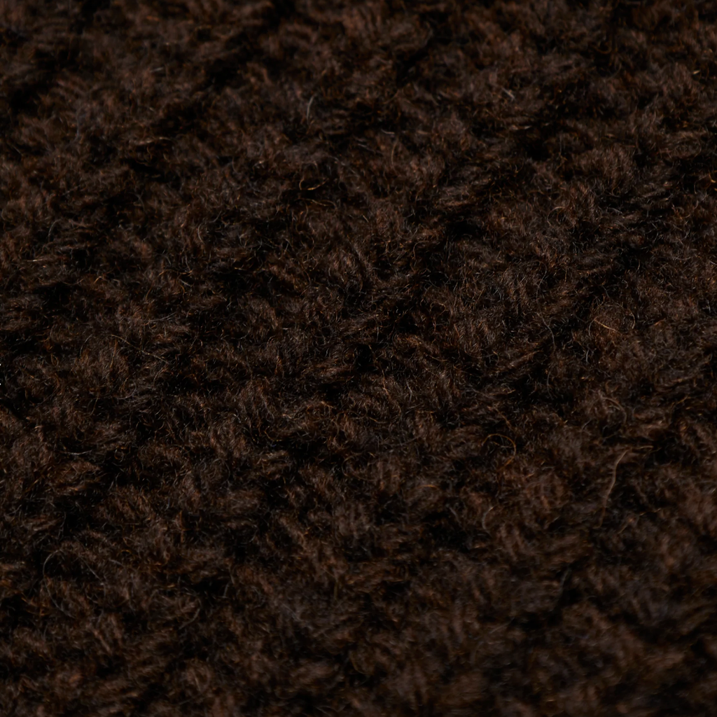 Mirrored Flag Logo Knitted Pullover Camel
