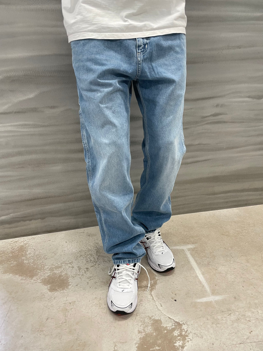Ruck Single Knee Pant Blue Light True Washed