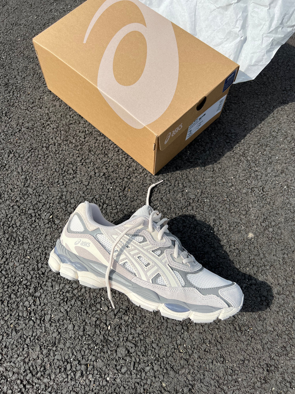 Asics - GEL-NYC GEL-NYC Cream / Oyster Grey – 5 PM